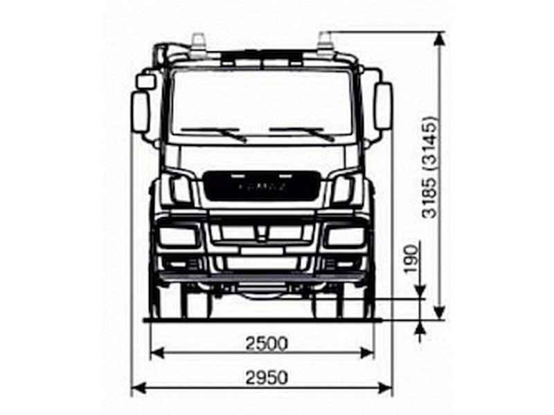 65206-006-87 (S5) Тягач КАМАЗ
