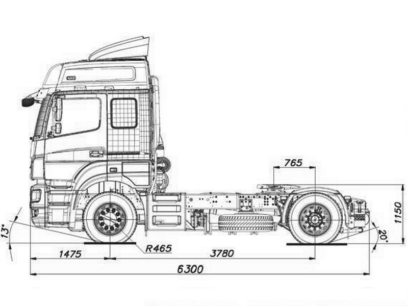 5490-025-87(S5) Тягач КАМАЗ
